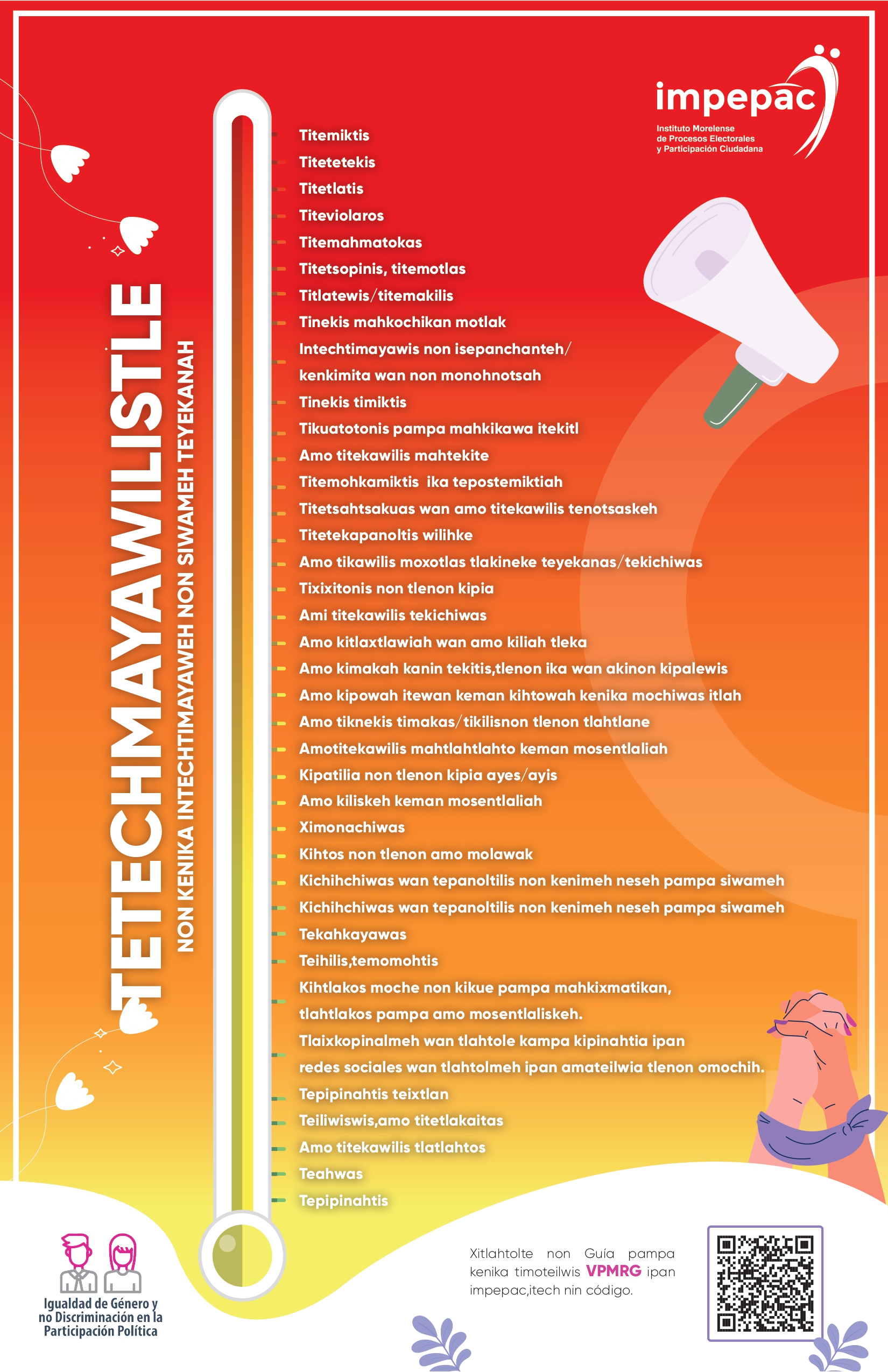 Violentómetro Náhuatl